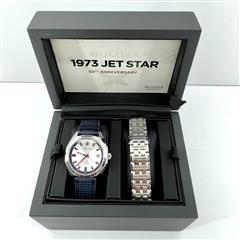 Bulova 96B400 1973 Jet Star 50th Anniversary Limited Edition Watch!